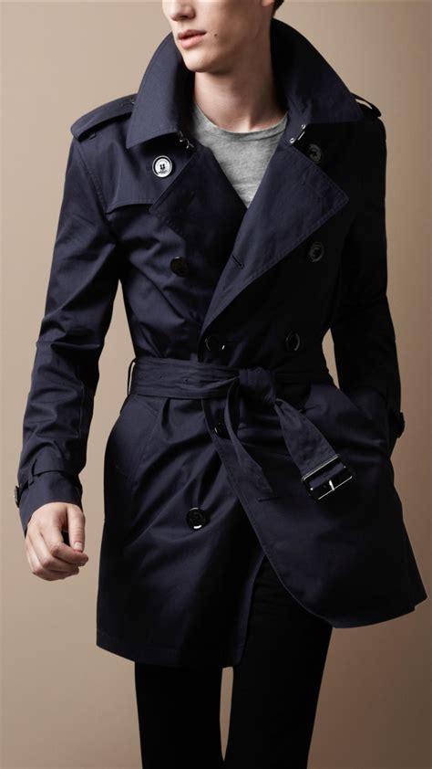 burberry brit trench coat mens|authentic burberry trench.